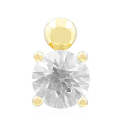 9K Zircon Gold Pendant (de Melo)