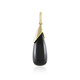 9K Black Onyx Gold Pendant