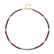Ruby Silver Necklace (Riya)