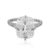 Preah Vihear Zircon Platinium Ring (de Melo)