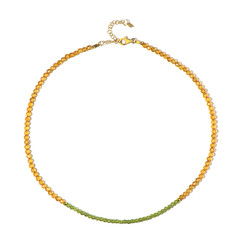Peridot Silver Necklace