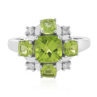 Peridot Silver Ring
