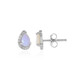 Australian Opal Silver Earrings