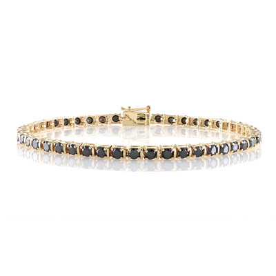 9K Black Diamond Gold Bracelet (de Melo)