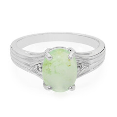 Chrysoprase Silver Ring