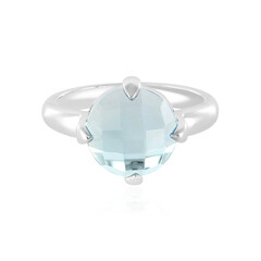 Sky Blue Topaz Silver Ring
