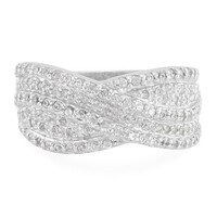 Zircon Silver Ring