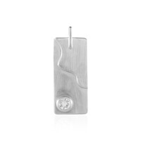 Zircon Silver Pendant