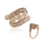 9K I2 Champagne Diamond Gold Ring (KM by Juwelo)