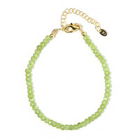 Peridot Silver Bracelet