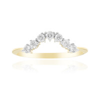 9K SI1 (G) Diamond Gold Ring