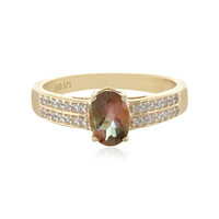 9K Oregon Sunstone Gold Ring