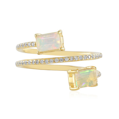Welo Opal Silver Ring