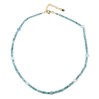 Aquamarine Silver Necklace