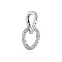 Zircon Silver Pendant