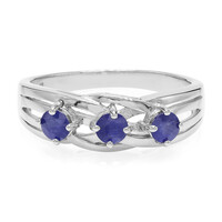 Kanchanaburi Sapphire Silver Ring