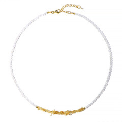 Zircon Silver Necklace