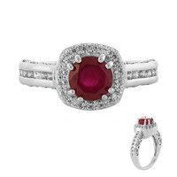 Madagascar Ruby Silver Ring