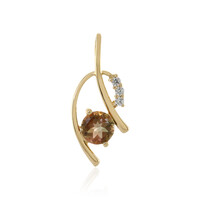 9K Oregon Sunstone Gold Pendant