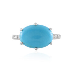 Sleeping Beauty Turquoise Silver Ring (Faszination Türkis)