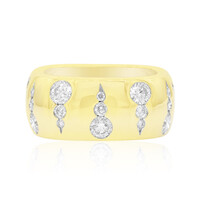 14K SI1 (G) Diamond Gold Ring