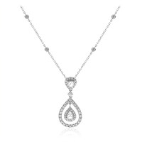14K SI1 (H) Diamond Gold Necklace (CIRARI)