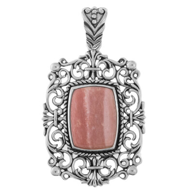 Australian Pink Opal Silver Pendant (Art of Nature)