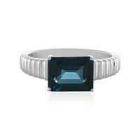 London Blue Topaz Silver Ring