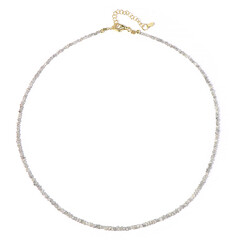 Silver Diamond Silver Necklace