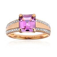 18K Pink Diaspore Gold Ring (AMAYANI)