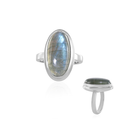 Labradorite Silver Ring