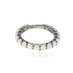 Welo Opal Silver Ring