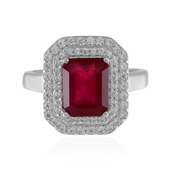 Madagascar Ruby Silver Ring