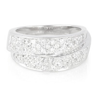 Zircon Silver Ring
