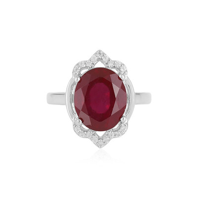 Madagascar Ruby Silver Ring
