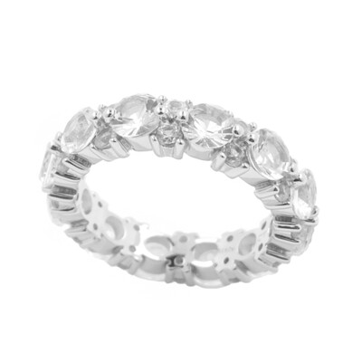 Danburite Silver Ring