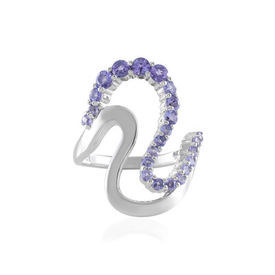 Tanzanite Silver Ring (de Melo)