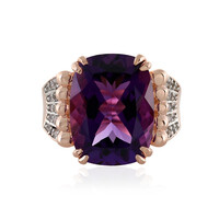 Moroccan Amethyst Silver Ring