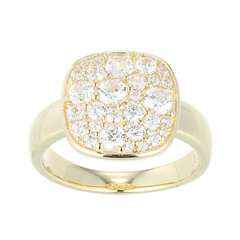 Zircon Silver Ring (Adela Silber)