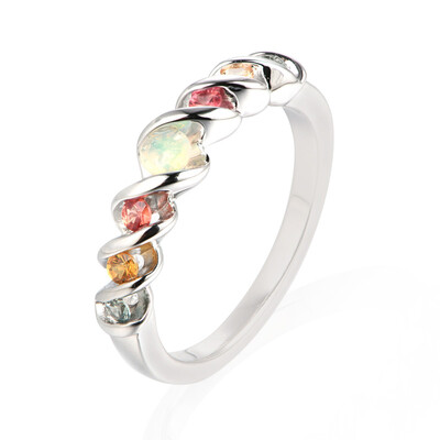 Welo Opal Silver Ring