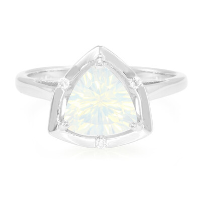 Blue Moon Quartz Silver Ring