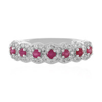 Madagascar Ruby Silver Ring