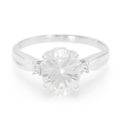 Petalite Silver Ring