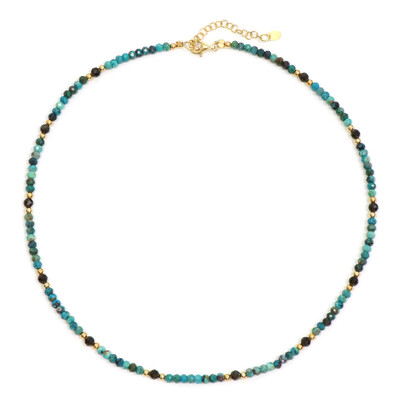 Chrysokolla Silver Necklace