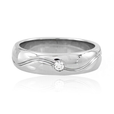 Flawless (F) Diamond Platinum Ring (LUCENT DIAMONDS)