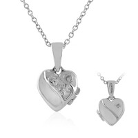 White Topaz Silver Necklace