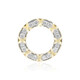 9K SI1 (G) Diamond Gold Pendant (Annette)