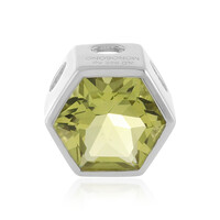 Lemon Quartz Silver Pendant