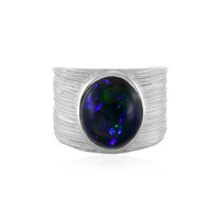 Mezezo Opal Silver Ring