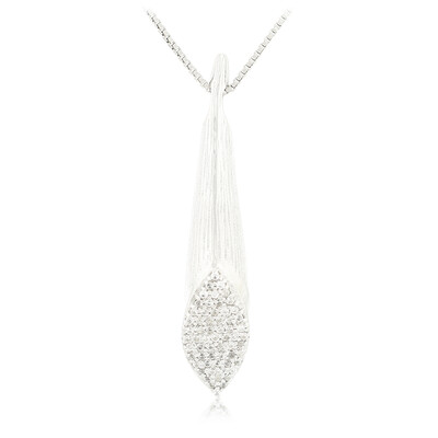 Zircon Silver Necklace